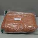 EARTHALL Woven Runner Rug 2x6 Ft Washable Runners for Hallways Cotton Non Slip Rubber Backed Kitchen Runner Braided Indoor Floor Carpet for Entryway, Hallway, Kitchen, Bedroom, Rustic Orange/Tan