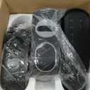 MERACH Under Desk Elliptical Machine, Leg Exerciser While Sitting for Seniors with Remote Control & 12-Speeds, Quiet Portable Electric Seated Pedal Exerciser Machine for Home Office