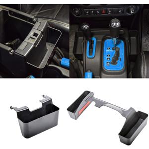 EDBETOS JK Gear Shift Side Tray and Center Console Hanging Box Compatible with 2011-2018 Jeep Wrangler JK JKU 2/4 Door Interior Accessories, Armrest Organizer Tray Shifter Storage Box, Black, 1 Set EDBETOS JK Gear Shift Side Tray and Center Console Hanging Box Compatible with 2011-2018 Jeep Wrangler JK JKU 2/4 Door Interior Accessories, Armrest Organizer Tray Shifter Storage Box, Black, 1 Set
