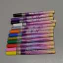 12 Colors Nail Art Pens Set, EBANKU Nail Polish Pens Quick-Drying Acrylic Paint Pen Nail Point Dotting Liner Pen Tools for Home & Salon Nail Art DIY