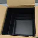 NEETBU Metal Display Stands for Buffet Table  Black & White Cake Risers, Cupcake Stand for Wedding, Party, Catering Supplies, Elegant Food Risers for Displaywith 3Pcs Hollow Bottoms 6''x7''x8''