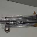 Shower Curtain Rod, 1" Diameter Heavy Duty Tension Shower Rod, Non Slip Adjustable 28-102 inch No Drilling Shower Curtain Rods Spring Tension For Bathroom, Shower Stall, No Rust, Bronze