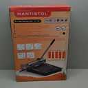 13" Pro SPC, LVP, LVT, WPC, RVP, VCT, PVC and Rigid Core Vinyl Flooring Cutter LVT-330; Cuts up to 5/16" (8mm) thick ! (Blackred)