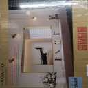 LOAAO 48X30 Gold Bathroom Mirror, Rounded Rectangle Gold Frame Mirror, Brushed Gold Bathroom Vanity Mirror Wall-Mounted, Anti-Rust, Tempered Glass, Hangs Horizontally or Vertically