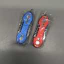 2 PCS Pack Stainless Steel Swiss Style Army Pocket Knife Multitools 12-in-1 Multi Function with Opener Screwdrivers Saw Scissors