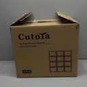 12 Pack Purse Organizer for Closet Size 14 Shoe Storage Box Stackable Acrylic Display Case Handbag Organizer with Magnetic Lid Transparent Storage Container for Sneaker, Boots, Hat, Book, Collectibles