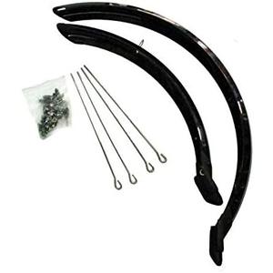 16 inch Deform Resistant Bike Full Cover Fender Bicycle Mudguard Set Front and Rear Fit for Folding Bike