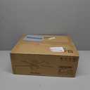 42 Inch White Ceiling Fans with Lights and Remote, LED Low Profile Flush Mount Ceiling Fan for Bedroom, Living Room, Patio, Quiet DC Motor, 5 Blades