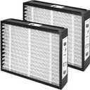 20x25x4 Furnace Filter Replacement for Lennox X6673 & Honeywell FC100A1037
MERV 13 Pleated HVAC Air Filters, Actual Size: 19.94 x 24.88 x 4.38 Inches, 2-Pack