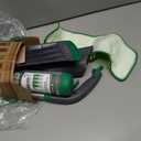 Eyliden Spray Mop with Bio-Enzyme Cleaner - Floor Mop for Hardwood, Tile & All Floors | Breaks Down Grease & Odors Naturally | 360 Swivel, 2 Washable Pads, 40ml Cleaner, Long-Lasting Freshness (Green+grey)