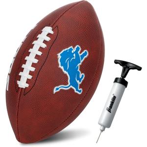Franklin Sports NFL Football - Youth Junior Size Football for Kids - Official NFL Team Logo + Colors - Fan Shop Ball
