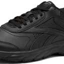 Reebok Women's Work N Cushion 4.0 Walking Shoe, Black/ Cold Grey/ Black, 7 M US