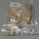 Sheer Tops for Women See Through Oversized T Shirts, Short Sleeve Casual Summer Blouse (Beige, XL)