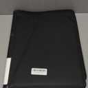 Toploader Binder, Holds 360 Toploaders, Top Loader Binder with 9 Pockets for 3" x 4" Rigid Cards, Double-Sided Pockets Card Binder Top Loader for Trading Cards or Sports Cards (black)