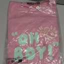 Amazon Essentials Disney | Marvel | Star Wars | Princess Women's Fleece Crew Sweatshirts (Large, Mickey Oh Boy)