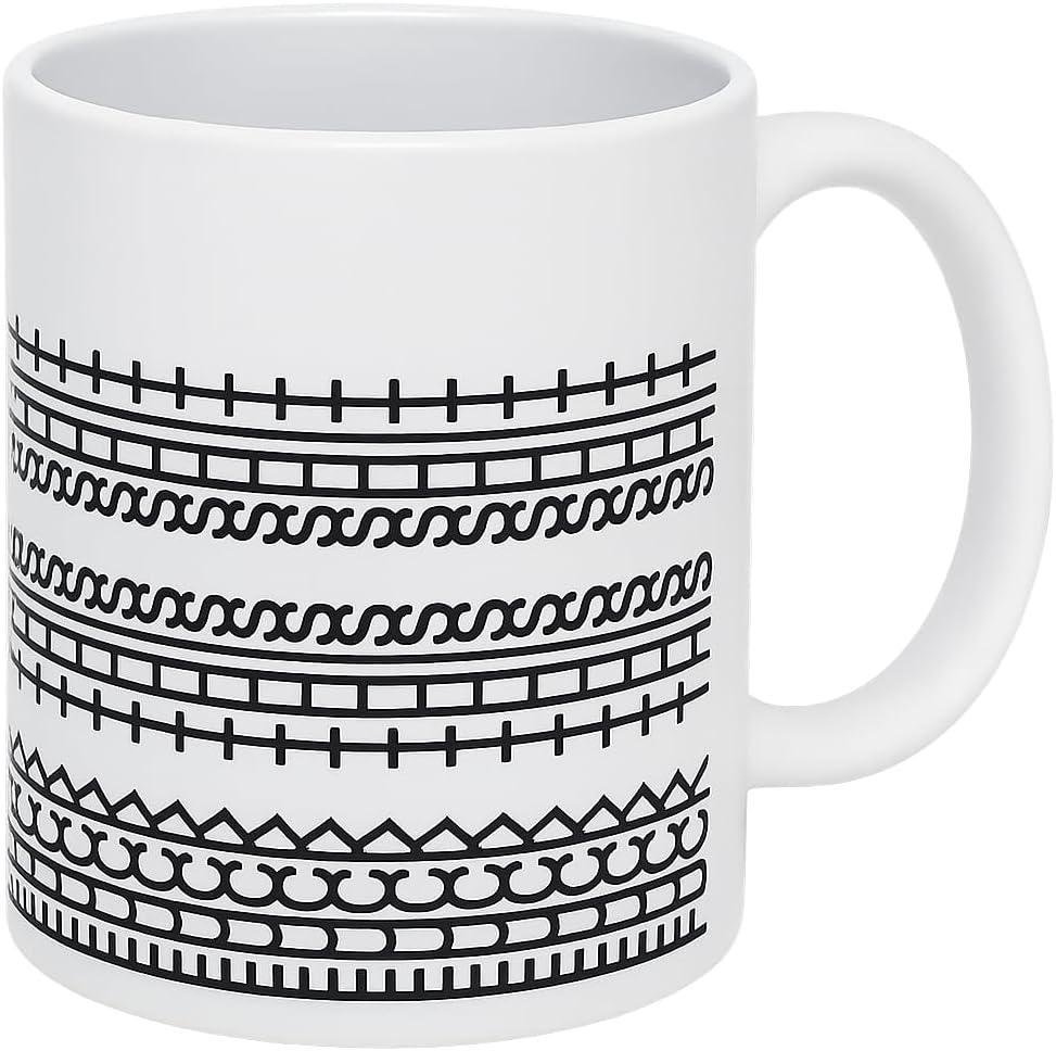 Funny Hidden Message Coffee Mug - Sarcastic Ceramic Cup for Office Coworkers Friends - Gag Gift for Stress Relief & Humor (White)