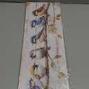 ARTZGX Bird Canvas Wall Art Colorful Birds on Branch Pictures Wall Decor Rustic Sparrow Artwork Painting for Living Room Decor Frame(White 8L x 24W)