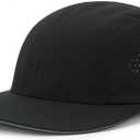 zowya UPF 50+ Quick Dry Running Baseball Caps Breathable Outdoor Sports Sun Hat Hiking,Cycling for Men Women (Black)