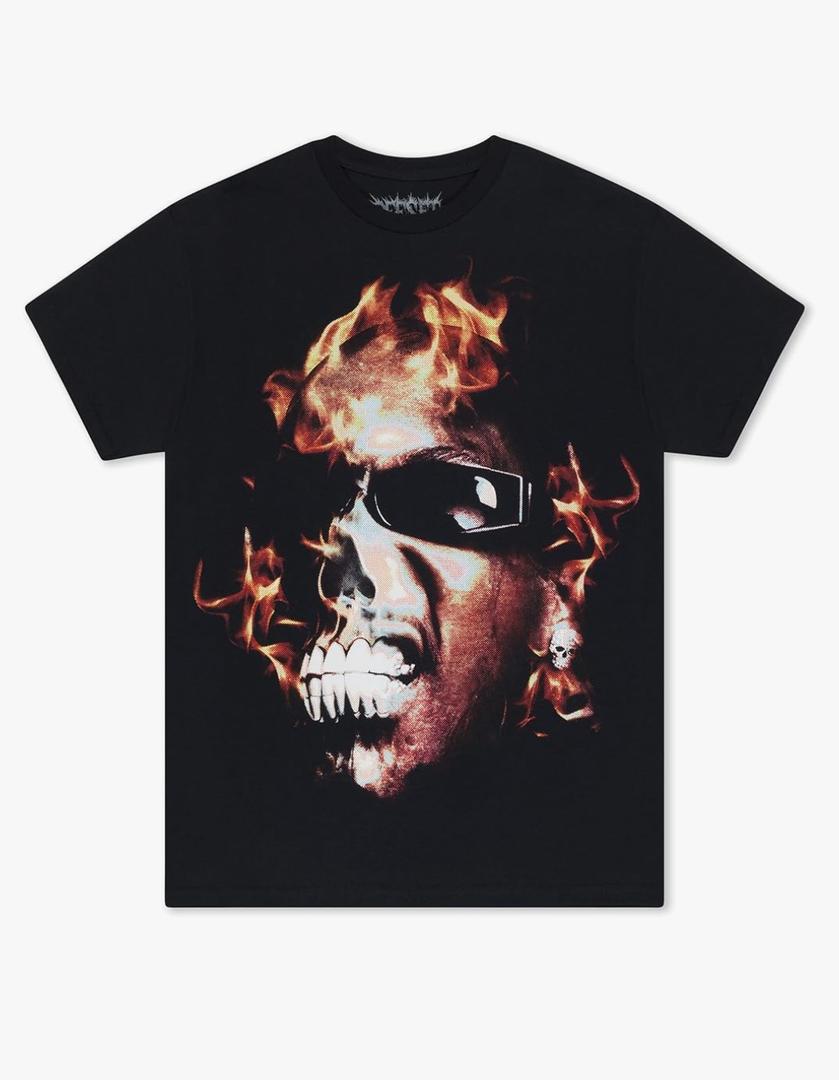 Offset fire Tee Size XXL