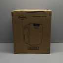 Cooluli 20 Liter Mini Fridge with Temperature Control - White Thermoelectric Cooler and Warmer for Bedroom, Office, Car, Dorm