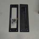 QCAA Solid Brass Mail Slot, with Solid Brass Interior Frame, 10" x 3", Venetian Bronze, 1 Pack, Made in Taiwan