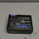 DOACE 220V to 110V Voltage Converter US to Europe, 2000W Travel Voltage Converter for Hair Dryer Straightener Curling Iron,10A Power Adapter with PD20W 2USB and UK/EU/AU Plugs, Black