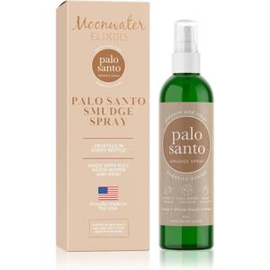 Palo Santo Smudge Spray. Energy Clearing & Aura Cleansing Mist. Reiki-Charged Sacred Spray with Pure Essential Oils for Meditation, Relaxation, Negative Energy Removal, Room & Spiritual Cleansing
