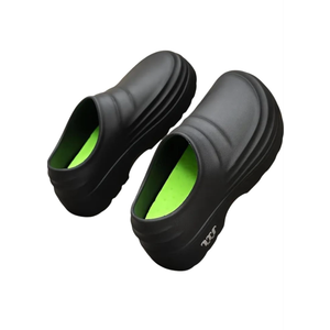 Women's EVA Solid Chef Shoes, Comfy Non Slip Slip On Work, Waterproof Comfort Closed Toe 42