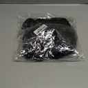 Yan Dream Short Black Bob Wig for Man with Flat Full Bangs Funny Wigs Cosplay Party Wig (Big Head)