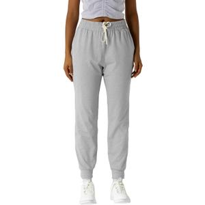 Women's Moisture Wicking Jogger Pants for Fitness, Drawstring Waist, Side Pockets, Soft Breathable for Running, Casual Sports (L)