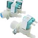 Saihisday 2Pcs 5221ER1003A Cold & Hot Washer Water Inlet Valve 5220FR2075L Replacement for LG & Kenmore