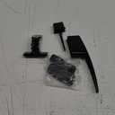Prime Line K5007 Black Push Bottom Latch