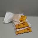 Pine Wooden Foldable Cupcake Tier Stand 3 Tier Cupcake Tower Holder with Irregular Edges Dessert Table Serving Display Tray Charcuterie Boards for Party Birthday Wedding (Rectangular)