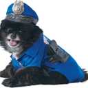 Rubies Police Officer Pet Costume for Dogs or Cats, Large