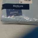 Bedsure Queen Sheet Set - 4 Pieces Soft Queen Size Sheets - Breathable & Cooling - Hotel Luxury - Easy Care Polyester Microfiber Bedding for Women, Men, Light Blue