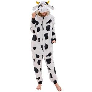 NEWCOSPLAY Unisex Adult Onesie Pajamas Animal One Piece Costume Cosplay Sleepwear. Size 2XL