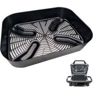 KEESHA XSKCRSPBKT Combo Crisper Basket Replacement Parts for Ninja OG701 OG751, 2.5-Quart Non-Stick Air Frying Basket for Ninja 7-1 Woodfire Grill