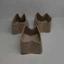 Small Storage Baskets for Organizing | Closet Organizer Bins | Shelf Toy Basket | Woven Rope Baskets | Cube Decorative Box | Shallow Basket | 11.5x7.5x4.7” | 3 Packs Mixed Brown