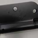 3 Pack Spring Loaded Door Hinges, Self Closing Door Hinges 3.5 Inch with 5/8'' Radius Corners, Adjustable Tension for Garage, Front, Back Door, UL Listed, Left and Right Hand, Matte Black