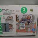 Ingenuity Keep Cozy 3-in-1 Grow with Me Vibrating Baby Bouncer Seat & Infant to Toddler Rocker, 0-30 Months Up to 40 lbs (Linden)