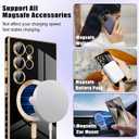 Newseego for Samsung Galaxy S24 Ultra Magnetic Case, Luxury Cute Love Heart Design Plating Edge Case for Women Girls Soft TPU Shockproof Camera Lens Protector Case for Samsung Galaxy S24 Ultra-Black