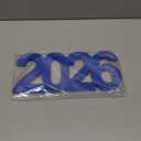 AceOrbit Graduation Decorations 2026 Table Sign Centerpieces 13" x 5.5" Wooden Class of 2026 Block Graduation Photo Booth Props for High School Seniors Night Decor College Party Supplies(Blue)