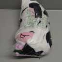 SWEETXIN Unise Kids Jumpsuit Cosplay Onesie One Piece Suit for Girls Boys Halloween Character Costume Dress Up Party (5T, Cow)