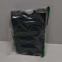 PoYang 17.7 Inch Faucet Mat for Kitchen Sink Splash Guard Behind Faucet, Sink Protectors for Kitchen Sink Faucet Mat Splash Guard for Kitchen Sink Area, Long Silicone Faucet Guard Draining Mat, Black