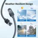 100FT/30M Starlink Gen 3 Cable, Starlink Replacement, Waterproof Satellite Starlink Standard V3 Cable, High-Speed Satellite Starlink Accessories