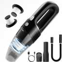Handheld Vacuum Cordless Car Vacuum Cleaner 11000PA High Power Portable 1.4lbs Lightweight Rechargeable with 2 Filter Multi-Nozzles for Home Office Dust