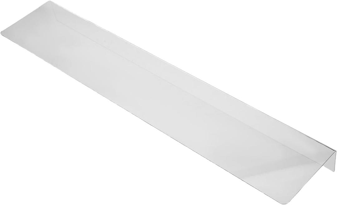Refrigerator Gap Cover - Countertop Extension Board Refrigerator Gap Partition for Appliance and Cabinet, Between Countertop and Walls 19.7x5.9 Inch