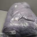 Faux Fur Kid Girls Purple Comforter Sets Twin/Full - 3PC Bed Set Warm Comfortable Soft Plush Flannel Velvet Fluffy Fuzzy BeddingComforter x 1 Pillowcases x 2