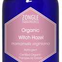 Organic, Witch Hazel  100% Pure, Witch Hazel, for Face, Acne, Butt, Skin, Scalp, Hair, Body by Zongle Therapeutics, 4 OZ