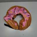 BENCMATE Inflatable Dog Cone Collar Alternative, Soft Dog Cone for Small Medium Large Dogs and Cats, Neck Recovery ECollar Donut Collar After Surgery (XLarge, Donut-Strawberry)